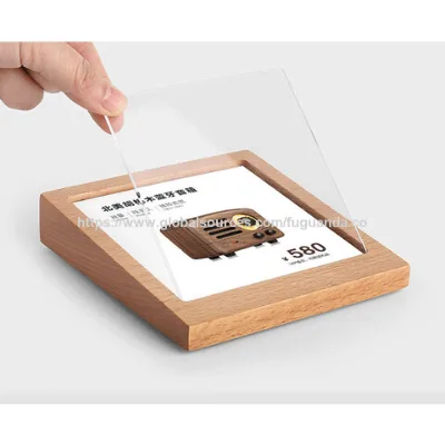 Customize acrylic wooden frame, sign frame, poster frame, photo frame, picture frame