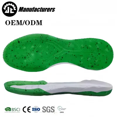 Hot Sale High Quality Men's Football Shoe Sole Anti-slip Wear-resistant Rubber EVA Soccer Shoe Sole