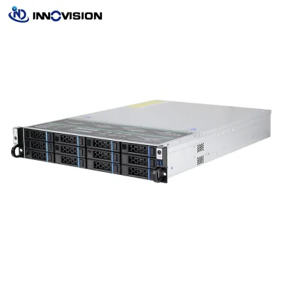 Custom 2U AI Deep Learning Barebone System Intel C621 Single Socket P LGA3647 Support Dual Slot Graphics Rack Server Barebone