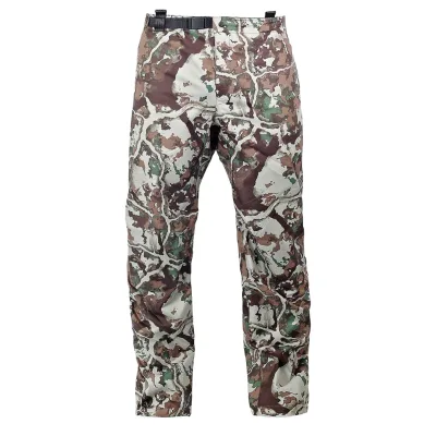 Men's Camouflage Print Hunting Pants Warm Fleece Winter Suit Breathable Waterproof Safari Trousers