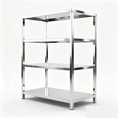 Commercial Heavy-Duty Stainless Steel Shelves Storage Rack
