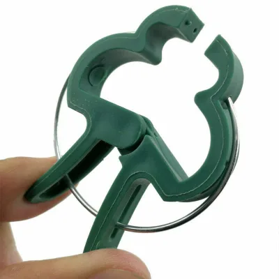 50pcs/bag Garden Plant Clips Seedlings Plants Support Tool Garden Plant and Vine Support Clips