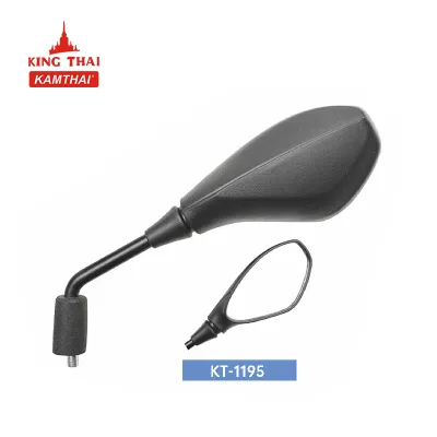 Refitting Spare Parts Black Bar End Side Mirror Motorcycle Universal Rear View Mirror for Motorcycle Aftersale Market