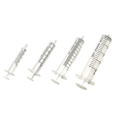 Customize High Quality 2 Part Syringe 5ml 10ml 20ml Syringe Disposable Hypodermic Syringe OEM Service With Without Needle