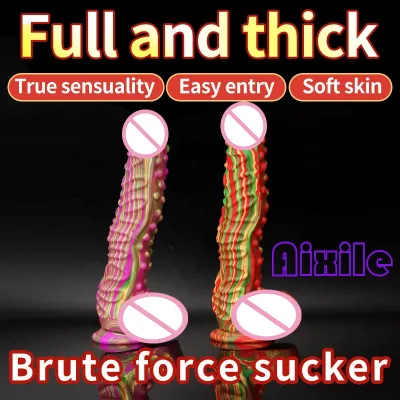 Monster Dildo Silicone Anal Toy Prostate Massager Sex Toy for Men Women Couples Animal Dildo for G Spot Prostate Stimulation