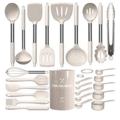 Wholesale 14-Piece Silicone Kitchen Utensils Set