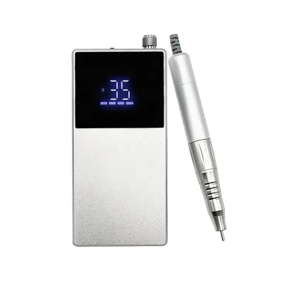 24W 35K Rpm Noiseless Brushless Portable Rechargeable Nail Drill for Freza Sale Toenail Fungus