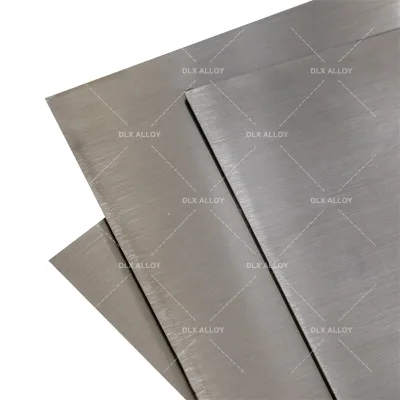 Abrasion & Heat Resistant Ni80 Nichrome Plate Cr20Ni80 Bright Surface Custom Industrial Heating Material