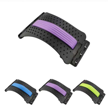 2021 Adjustable High Quality Body Stretching Device Waist Back Massage Muscle Stretcher Shenzhen Color Box Waist Massager 10pcs