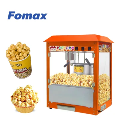 Professional High Quality Electric Automatic Industrial Commercial Sweet Caramel Popcorn Machine