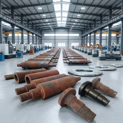 China Manufacturer Supply Forged Rolls for Cold Rolling Mill Stand-100% Ultrasonic Tested Per DIN/EN Standards