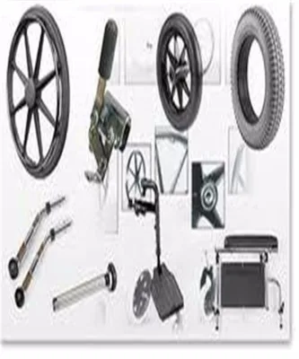 CE Approved Wheelchair Wheel, Spare Parts for Wheelchair Price