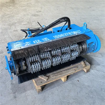 Hydraulic Concrete Scarifier Excavator Attachment Road Surface Roughening Machine for Bridge Tunnel Renovation