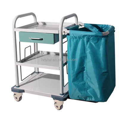 Beautiful Hospital Medical Trolley Cart Dressing Trolley with Drawers for Sale
