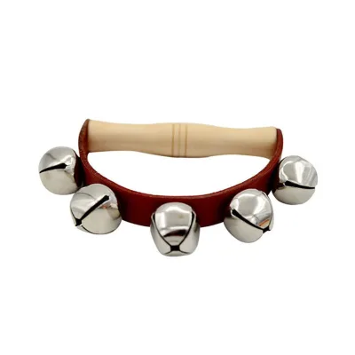 Hand-operated Bells Horse Hoof Bells 5-7-bell Hand Bells Leather Bells Folk Song Accompaniment Rhythm Ethnic Percussion