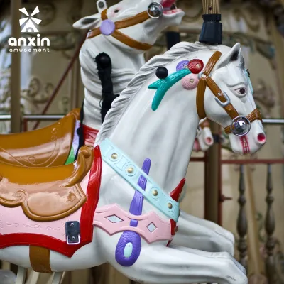 High Quality Wooden Carousel Chair for Outdoor Scenic Shopping Mall Amusement Made in China Good Price