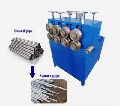 Small Tube Changer Metal Steel Pipe Round Pipe Stainless Steel Pipe square Press Machine Square Stool Leg Making Equipment