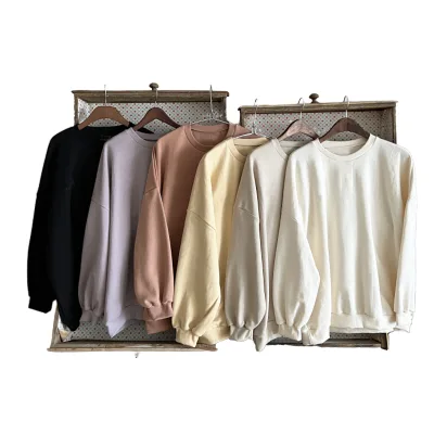 Children's Autumn and Winter New Parent-child Clothing Simple and Westernized Pure Color Sweater Family Children's Two-piece Set