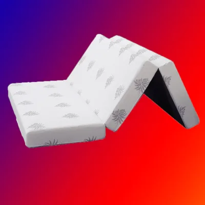 Factory-Direct Foldable Memory Foam Mattress Custom Sizes Over 10-Years Durability Vacuum Compressed Mattress