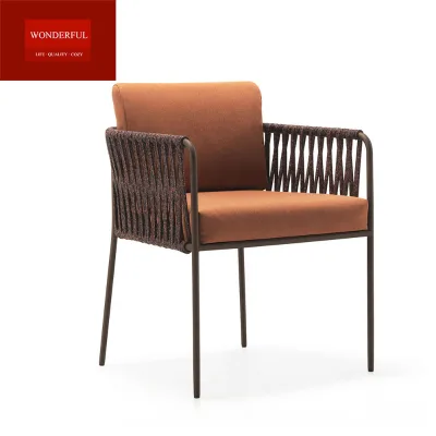High-quality Modern Casual Outdoor Custom Furniture Custom Home Used High Quality Rattan Chair Outdoor Modern Wholesale