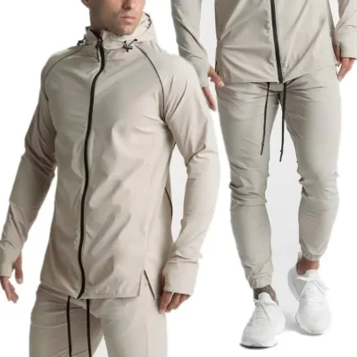 Custom Fall Sports Suits Casual Breathable Eco-Friendly Unisex High Quality Comfortable Plain Joggers Training Tracksuits