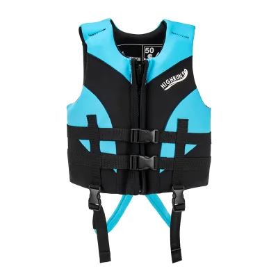 High Quality Neoprene Kids Life Jacket with Fashion Design Float Swimming Jacket EPE Foam Buoyancy Aid CE Certified Reflective