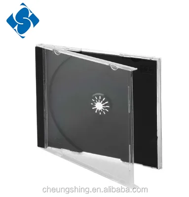 Directly From Factory Good Price Standard 10.4mm Plastic CD Jewel case