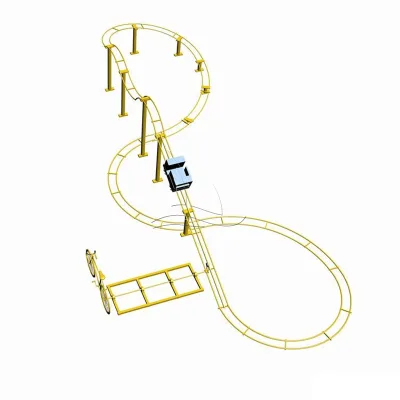 Amusement Industry Manufacturers and Suppliers Unpower Roller coaster for Family Children's Amusement Park Rides for Sale