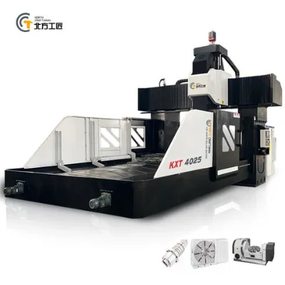 3/4/5-Axis High-Speed CNC Gantry Milling Machines for Metal Milling and Drilling