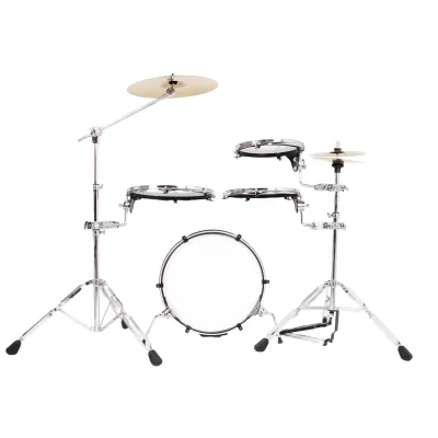 Portable Drum Set for Beginners, Children's Jazz Drum Entry-Level Percussion Drum Instrument, Boys and Girls Toy Practice Drum