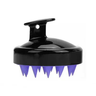 Silicone Dandruff Brush Hair Growth Brush Head Scrubber Hair Scalp Massager Shampoo Brush