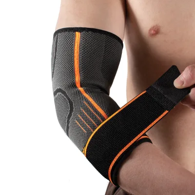 Wholesale Adjustable Arm Splint Stabilizer Protector Elbow Brace Compression Support for Gym Weightlifting