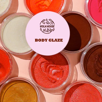 OEM/ODM Body Glaze Private Label Moisturizing Nourishing Shimmer Highlighter Makeup Body Glaze