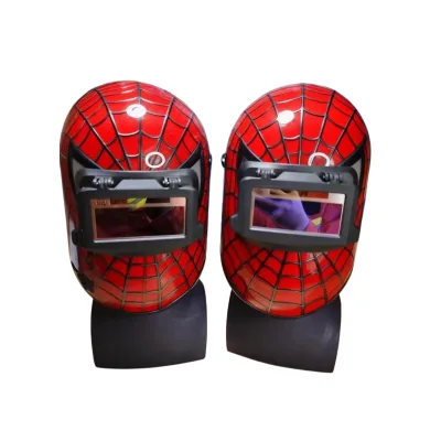 Custom Cool Auto Darkening Welding Helmet with Full View Protective Mask/Hood for Automotive Manufacturing and Argon Arc Welding