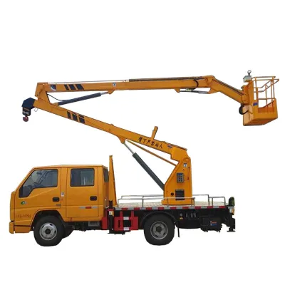 JACC 13.5m High Aerial Truck Articulating Boom Aerial Bucket Truck Euro VI Diesel Articulated Aerial Platform Truck