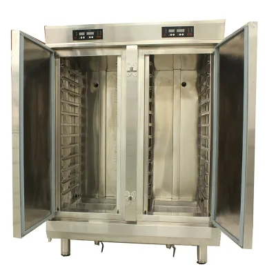 Commercial Stainless Steel Gas-Powered Rice Steaming Cart 6-24 Trays Capacity Baosheng BS-RM-J6 for Restaurants