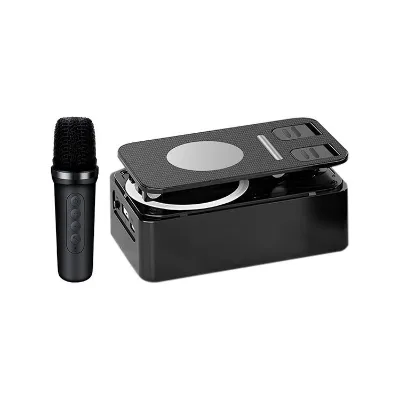Hot Selling Rotary Bracket K-18 BT 5.3 Condenser Microphone Portable Speaker Type C Wireless RGB Lighting Smart Mobile Phones