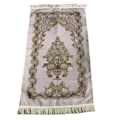 Customize Pattern Jacquard Weave Carpet Muslim Prayer Rug Mat