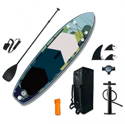 10.6' Length Inflatable sup Stand up Paddle Board Isup Water Sports Paddleboard sup Drop Stitch Kayak