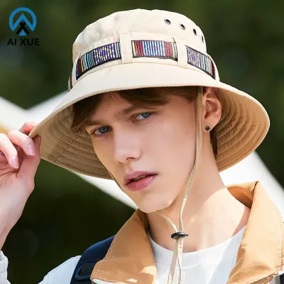 High Quality Adjustable Bucket Cap Quick-Drying Wide Brim Sunscreen for Strong Wind for Sports Beach Fishing for Summer