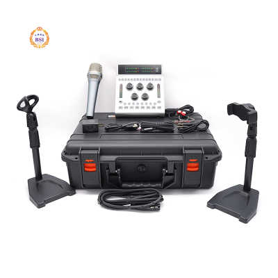 Hot Selling Metal Digital Live Streaming Professional Audio Preocessor Equipment Bundle Sound Cards OTG Stereo Transmission
