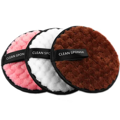 Reusable Make up Removing Pads Custom Package Easy Clean Use Super Soft
