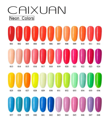 Hot Selling Neon Summer Color Best Gel Polish