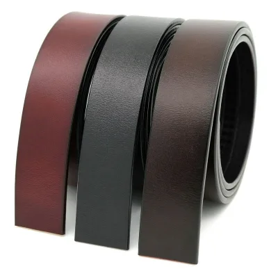 Customized Personal Reversible Genuine Leather Belts for Men/Women Replacement Strap 1.25"/1.34"/1.5" Wide Fashions Kz