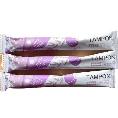 Cheap OEM Disposable Tampons With Plastic Applicator Tampons for Woman
