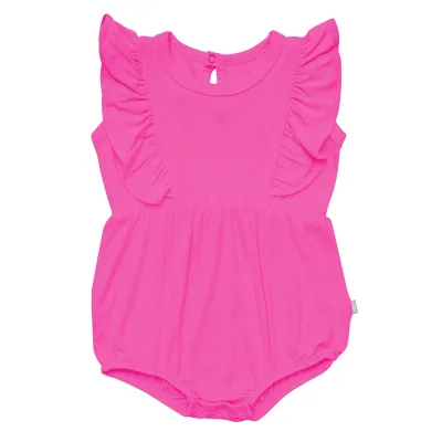 Custom Newborn Baby Infant Summer Bamboo Onesie Clothes Soft Toddler Kid Sleepwear Pajamas No Zipper Snap Shorty Sleeve Rompers