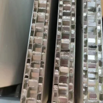 Chenxi Aluminium Honeycomb Panel 6mm 10mm 18mm 20mm Powder Coating Customized Color for Interior Door