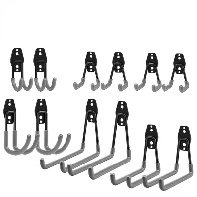 Black Bike Storage Rack Home for Indoor Hooks for Wheelchair Bike Storage Rack Road All Type Bicycles Strong Solid and Stable