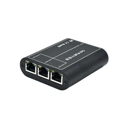 Wanglink 10/100Mbps 3 Port PoE Extender Repeater 1 in 3 Out for PoE Switch NVR IP Camera
