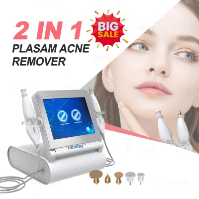 Promotion 2 in 1 Ozone Cold and Hot Plasma Pen for Face Korea Plasma Pen Led Plasma Pen